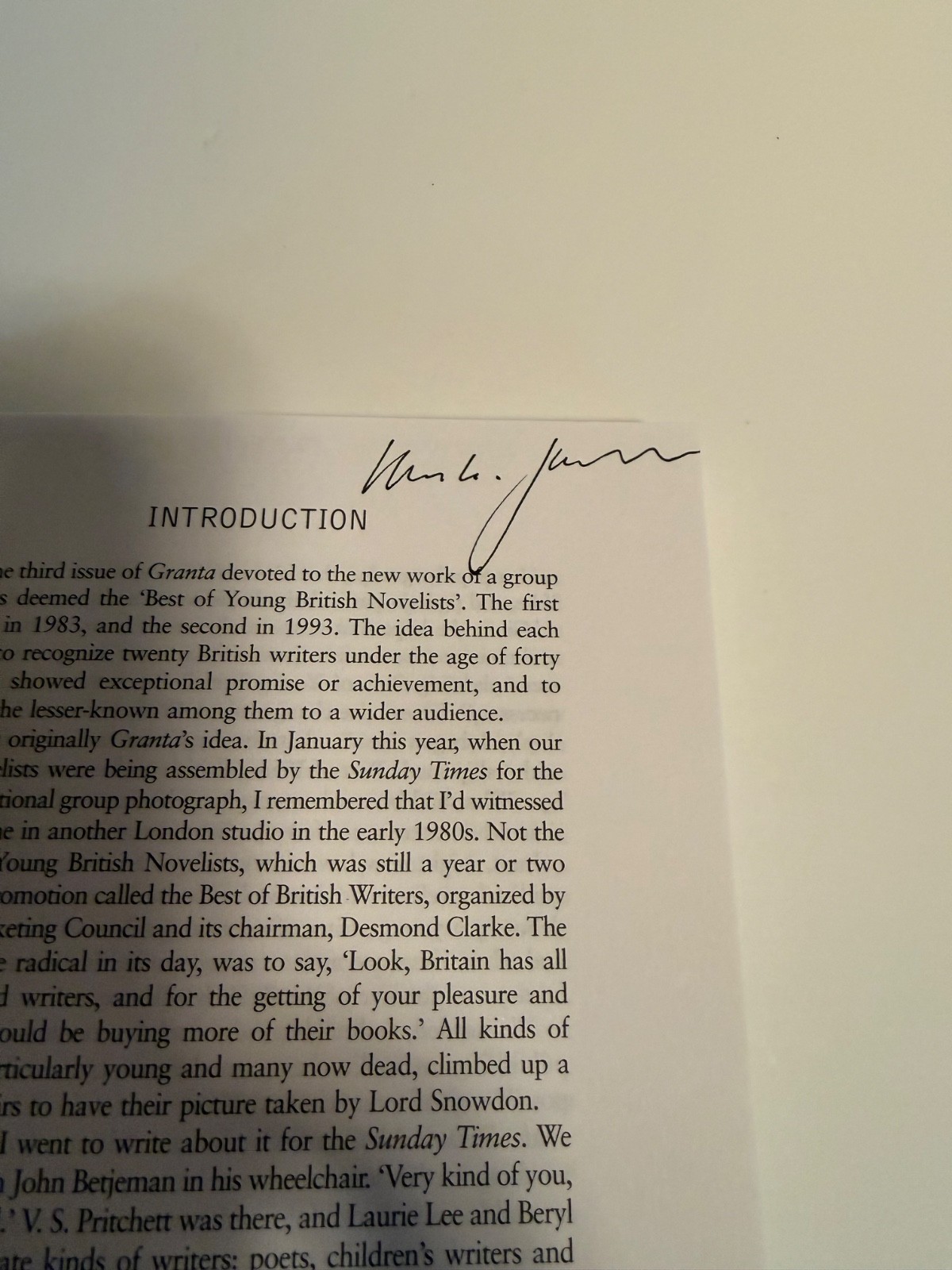 GRANTA 81 – Best of Young British Novelists – 2003 – NEW – SIGNED by 5 Authors