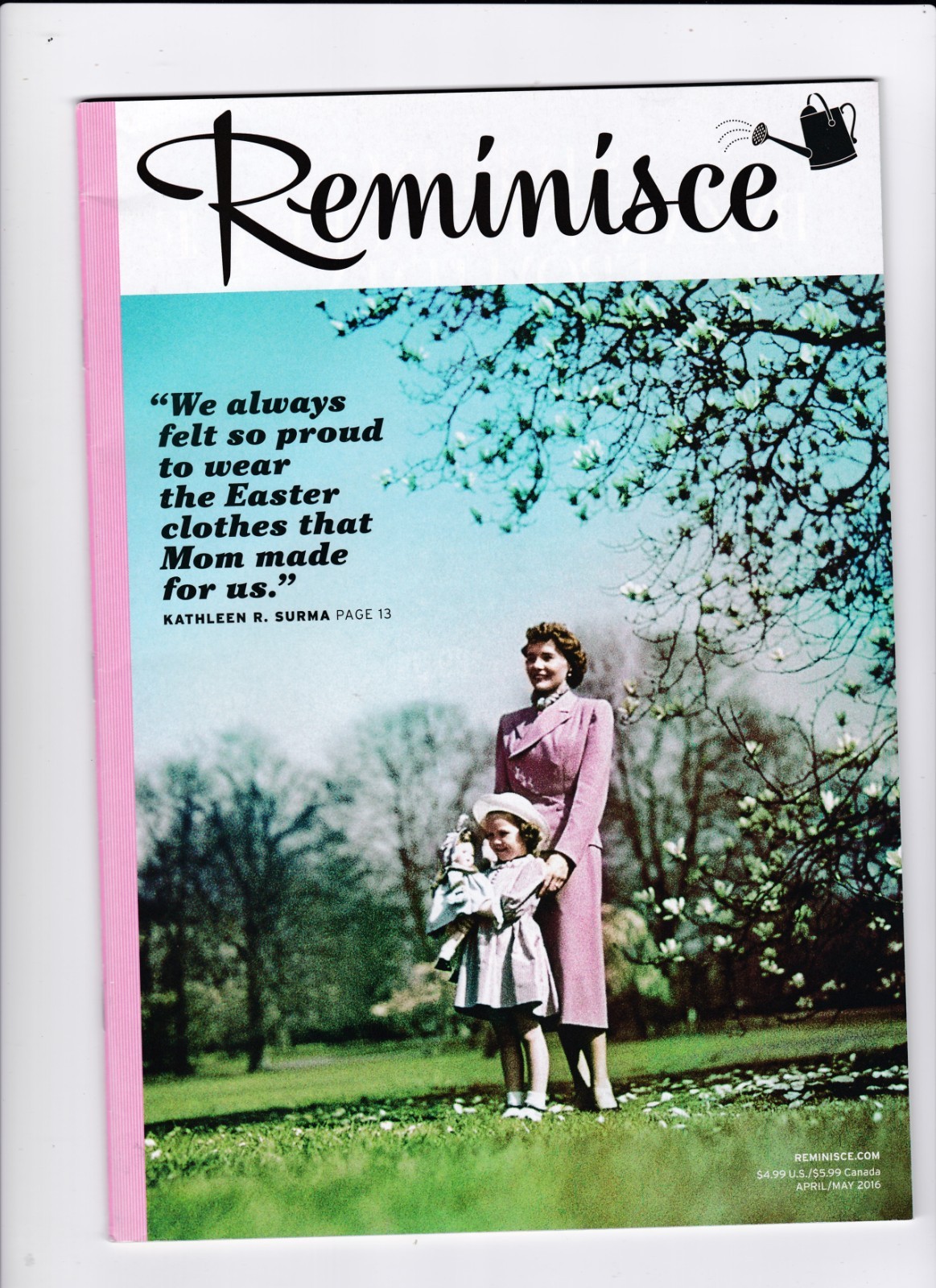 Vintage 2016 Reminisce Magazine April/May