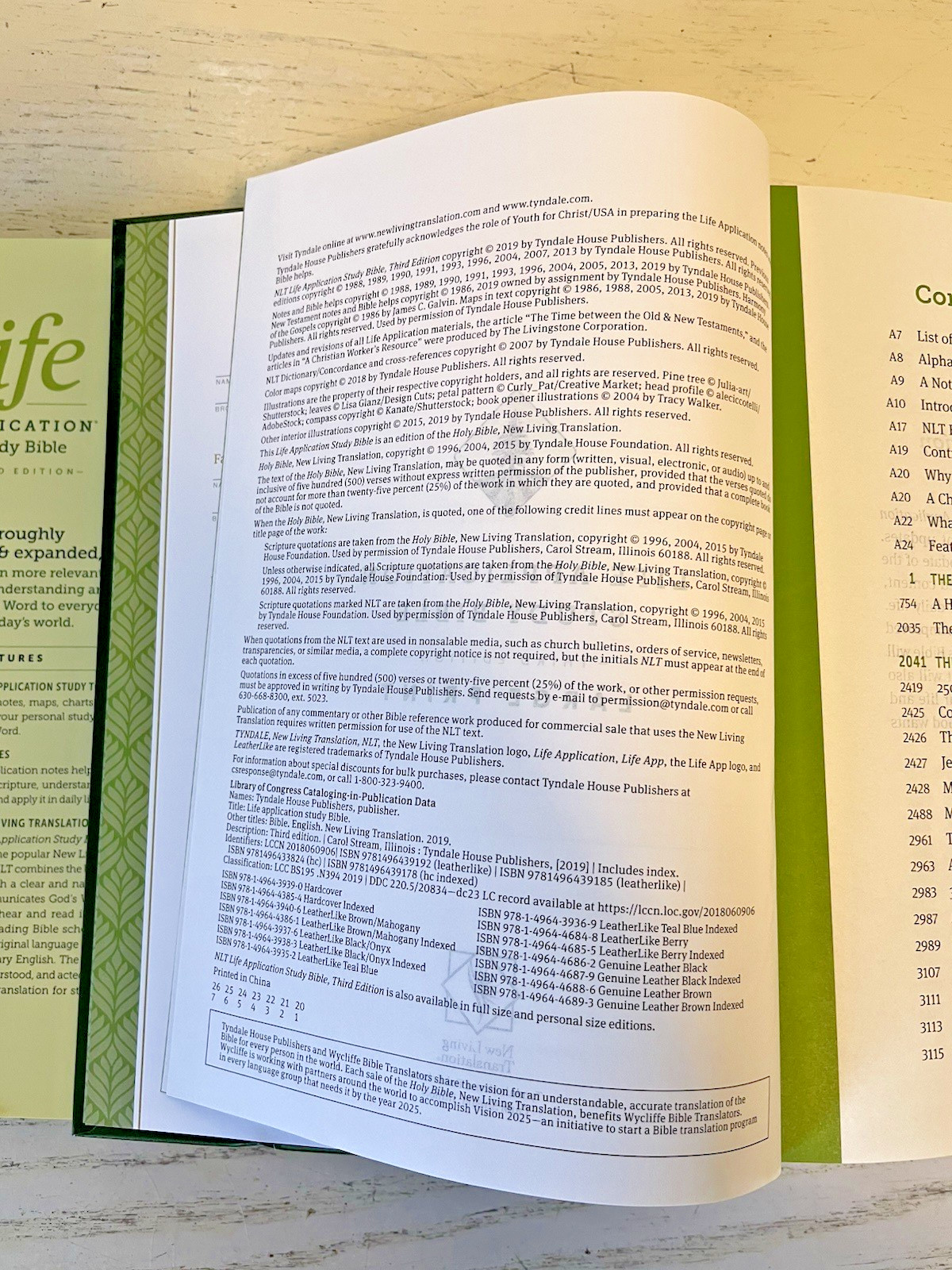 Life Application Study Bible NLT New Living + Slipcase Large Print 2020 3rd ED