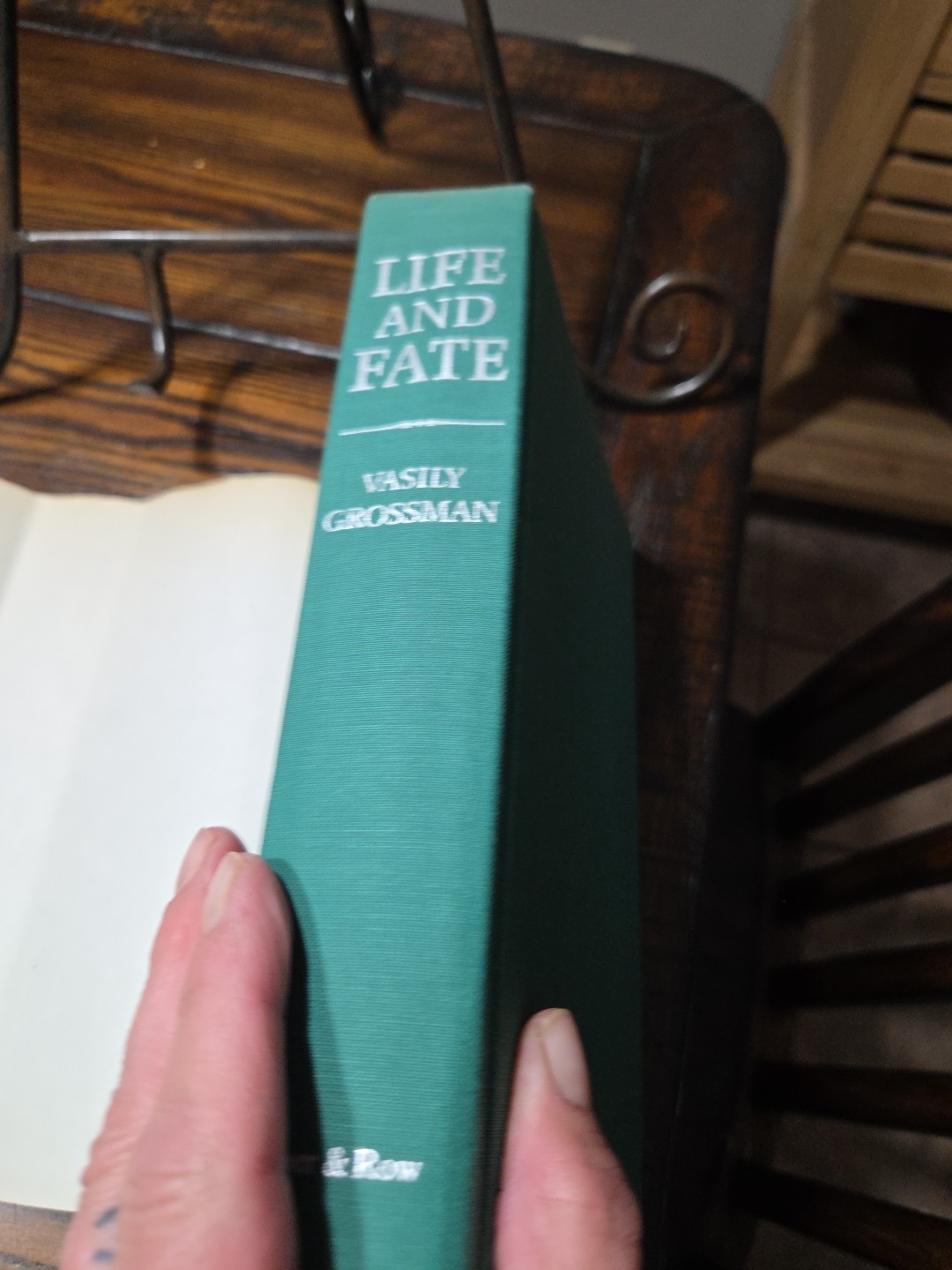 First US Edition Life And Fate by Vasily Grossman 1985 – Hardcover w/ DC