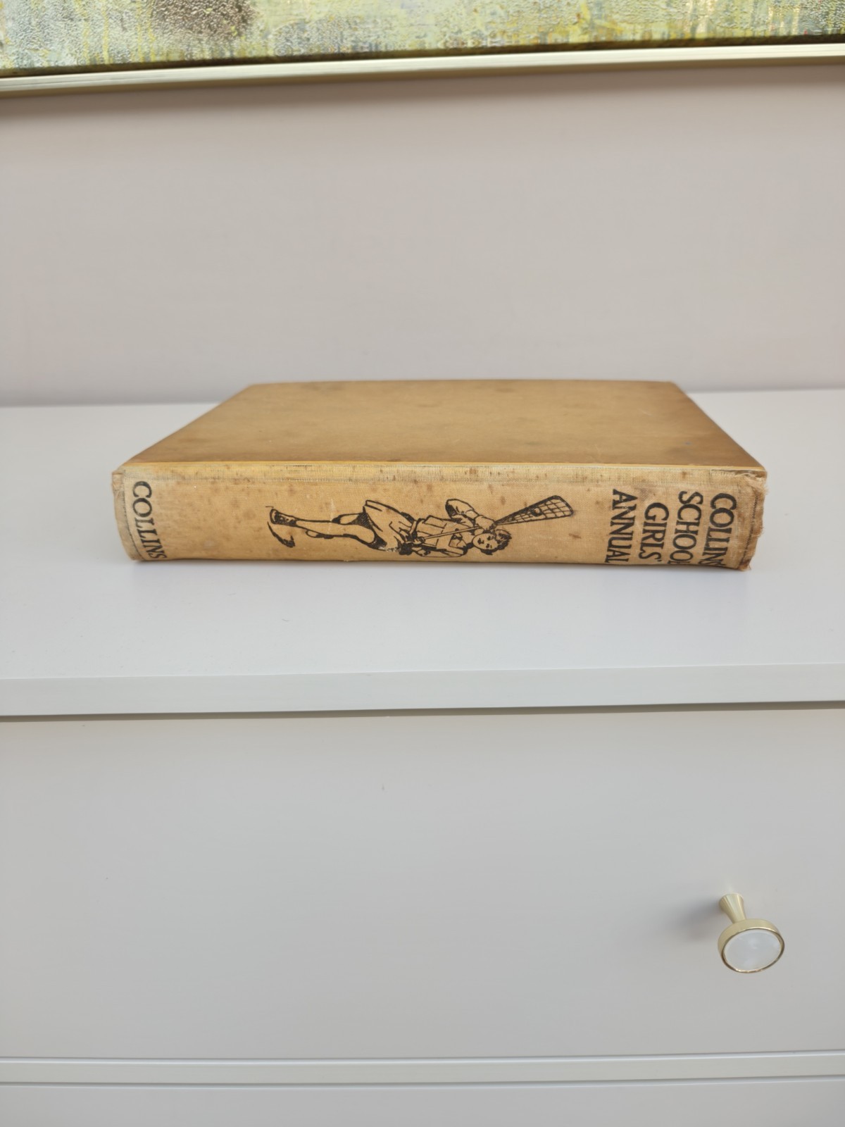 Vintage Collins’ Schoolgirls Annual 1930s Hardback Gt Britain 264 Pages Heavy