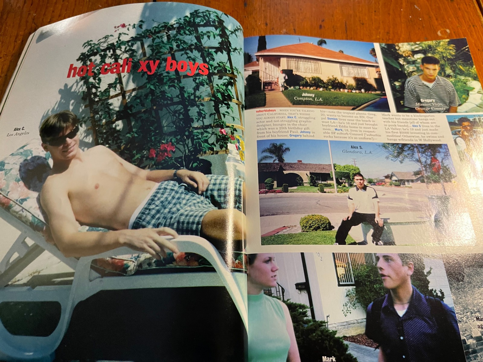 RARE Vintage XY Gay Magazine Number Ten December 1997 ‘Calfornia’ Joshua Pucket