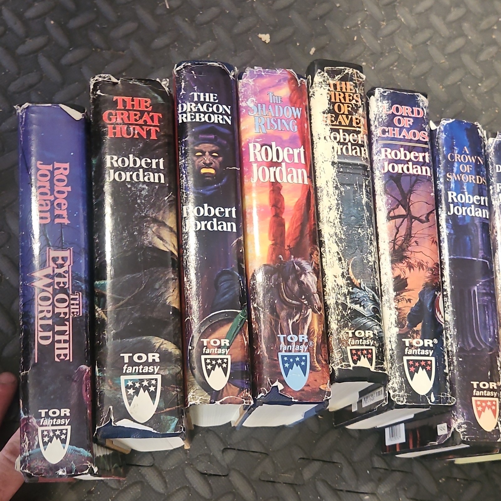 Robert Jordan/Brandon Sanderson Wheel of Time Hardcover Lot Tor DJ