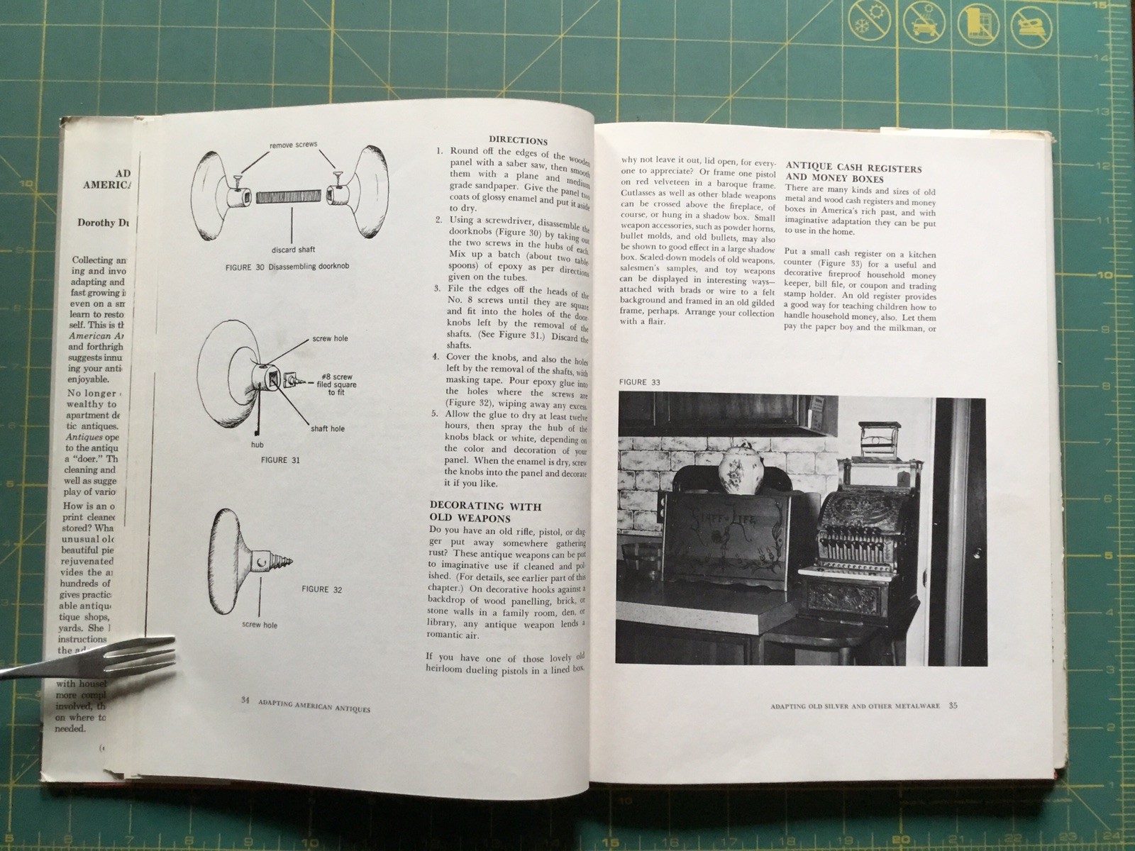 1971 Adapting American Antiques BY DORTHY WARNER 166 Pages & pictures