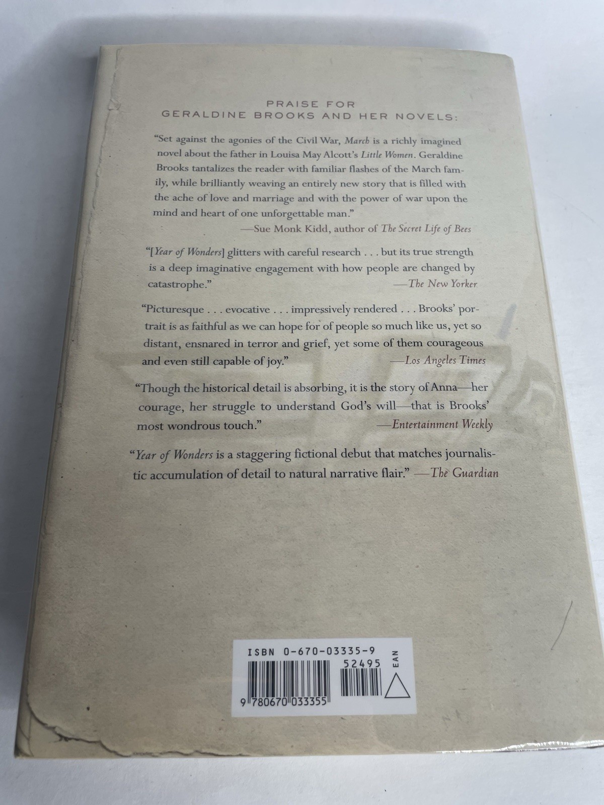 March by Geraldine Brooks SIGNED 1st/1st 2005 Hardcover, Pulitzer Winner
