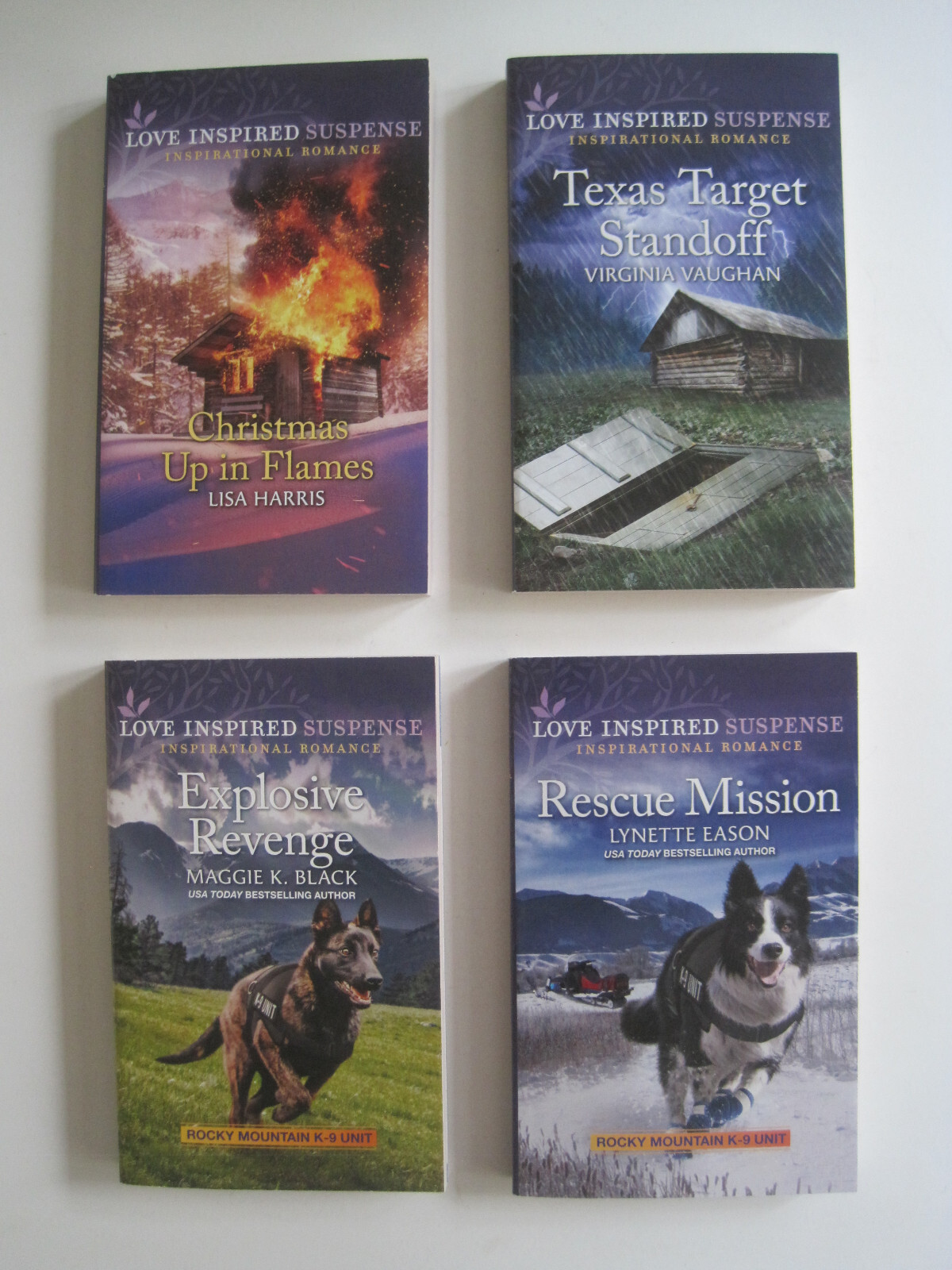 Lot of 77 unread Love Inspired Suspense Inspirational Romance paper back books