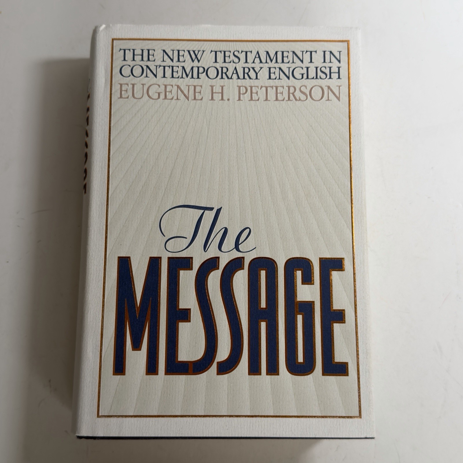 Eugene H Peterson Book Lot of 6 The Message Answering God Christian Spirituality