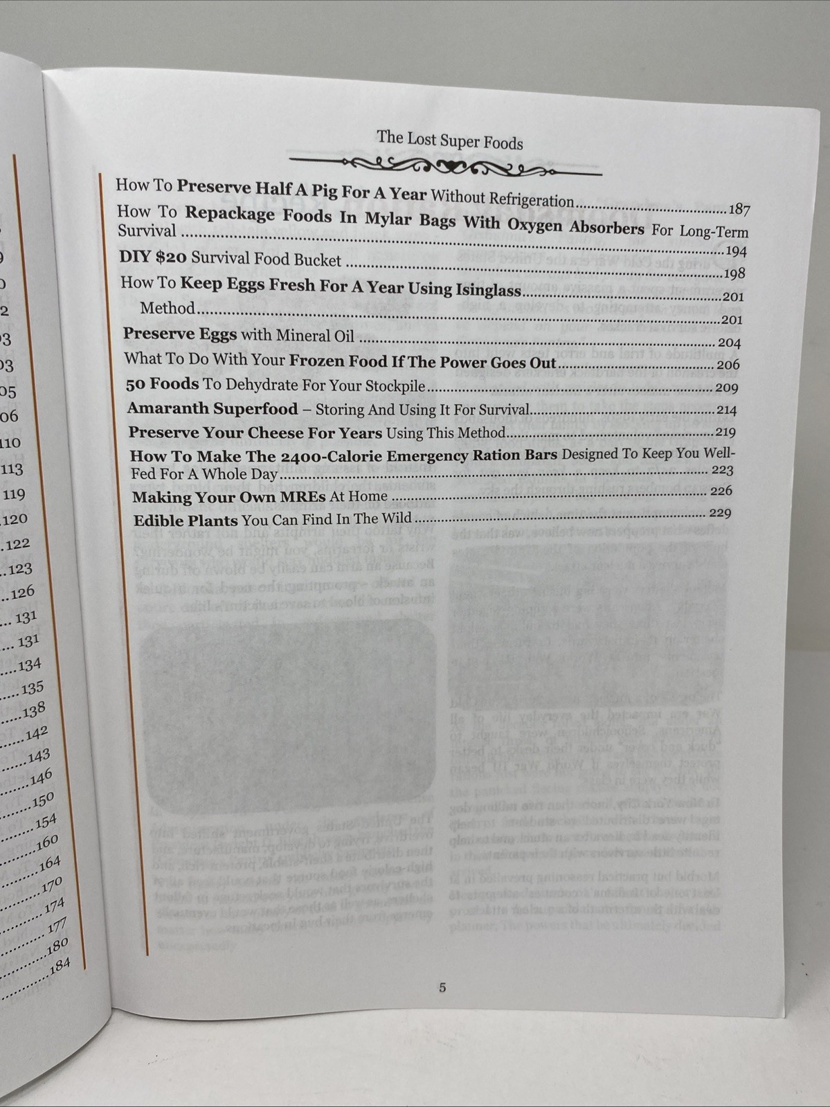 The Lost SuperFoods (2021 Paperback) — 126+ Survival Foods & Tips • Claude Davis