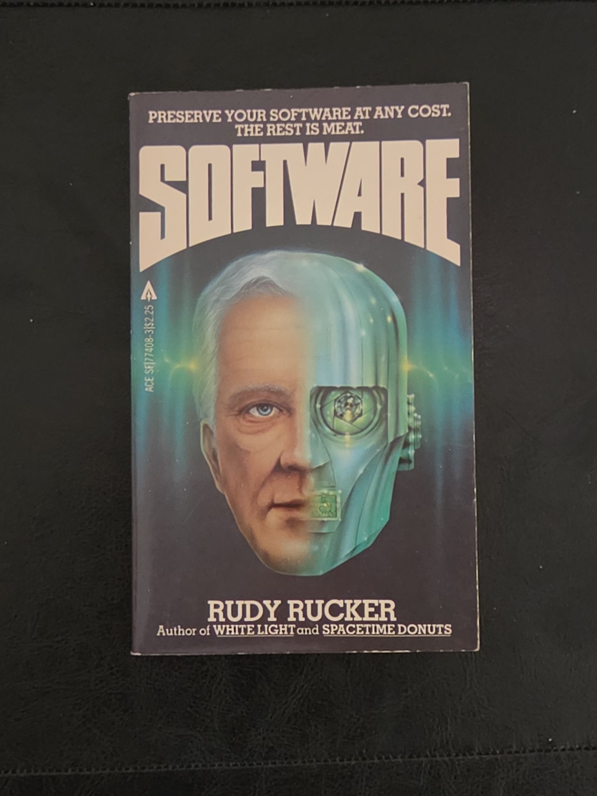 Software by Rudy Rucker 1982 Ace Books Science Fiction Vintage PB
