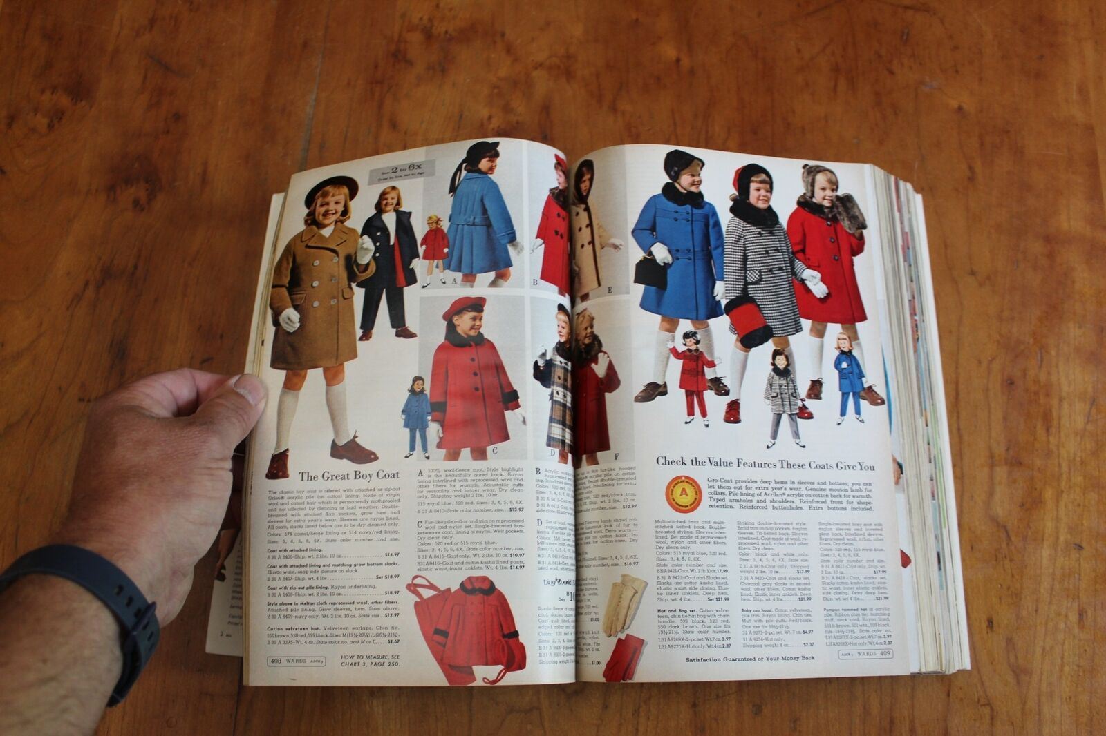 Vintage Montgomery Ward Fall Winter 1965 Catalog 1,440 Pages Chicago, Illinois