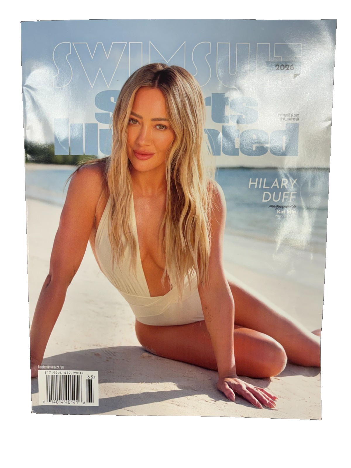 Sports Illustrated Swimsuit 2026 Newsstand Edition SI • Hilary Duff