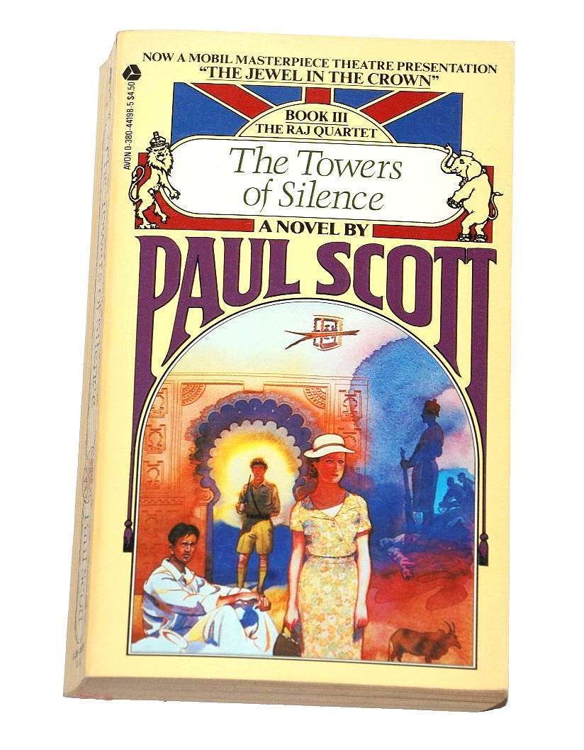 PAUL SCOTT The Raj Quartet AVON Books First Printing 1979 Paperback Set of 4
