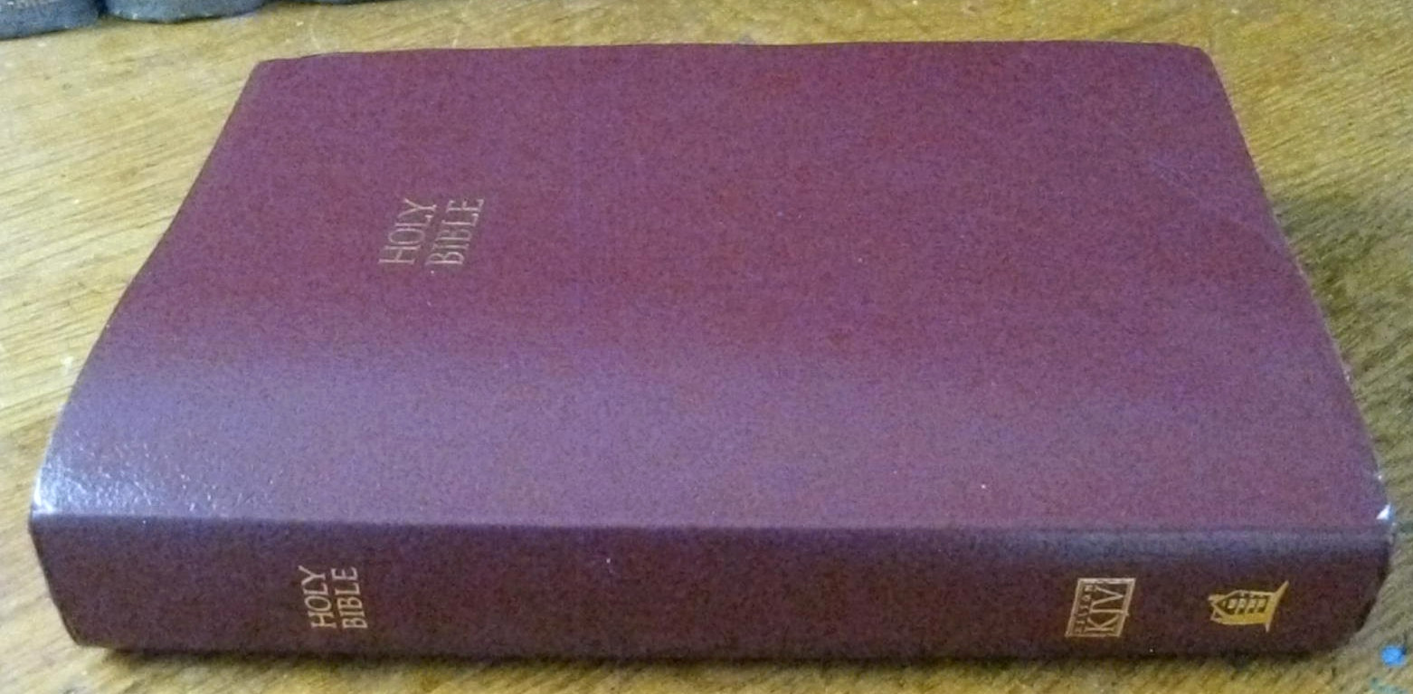 Holy Bible King James Version Giant Print Reference Edition Nelson 2003