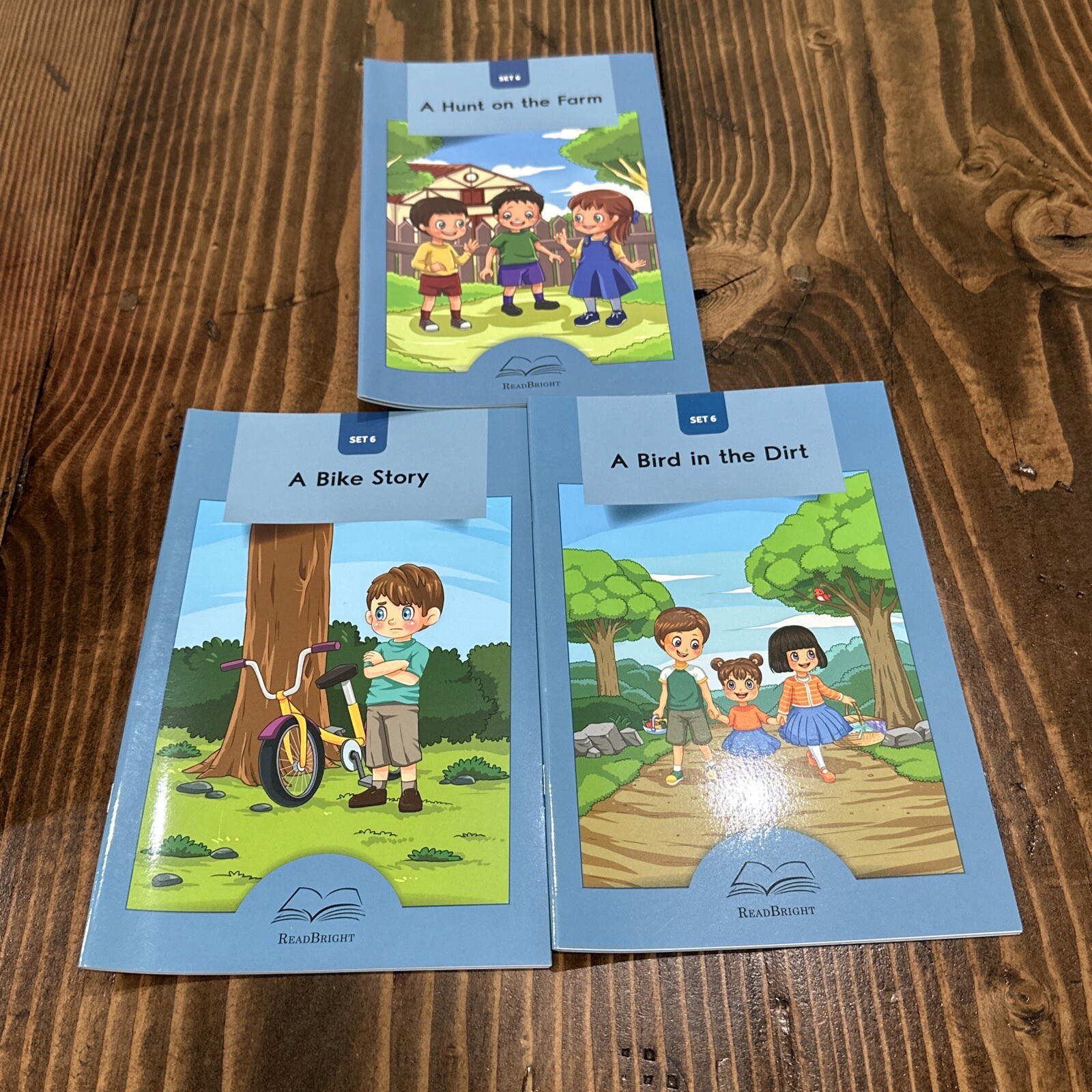 ReadBright Decodable Readers Book 3 – 12 Page Story Books (9 Readers) Sets 6+7