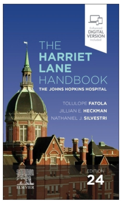 The Harriet Lane Handbook: The Johns Hopkins Hospital Paperback New