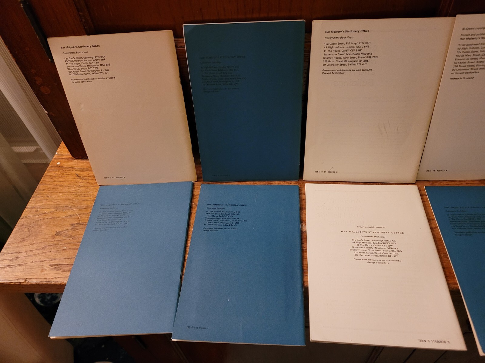 Lot of 12 Official Guidebooks to Castles, Abbeys, Cathedrals United Kingdom