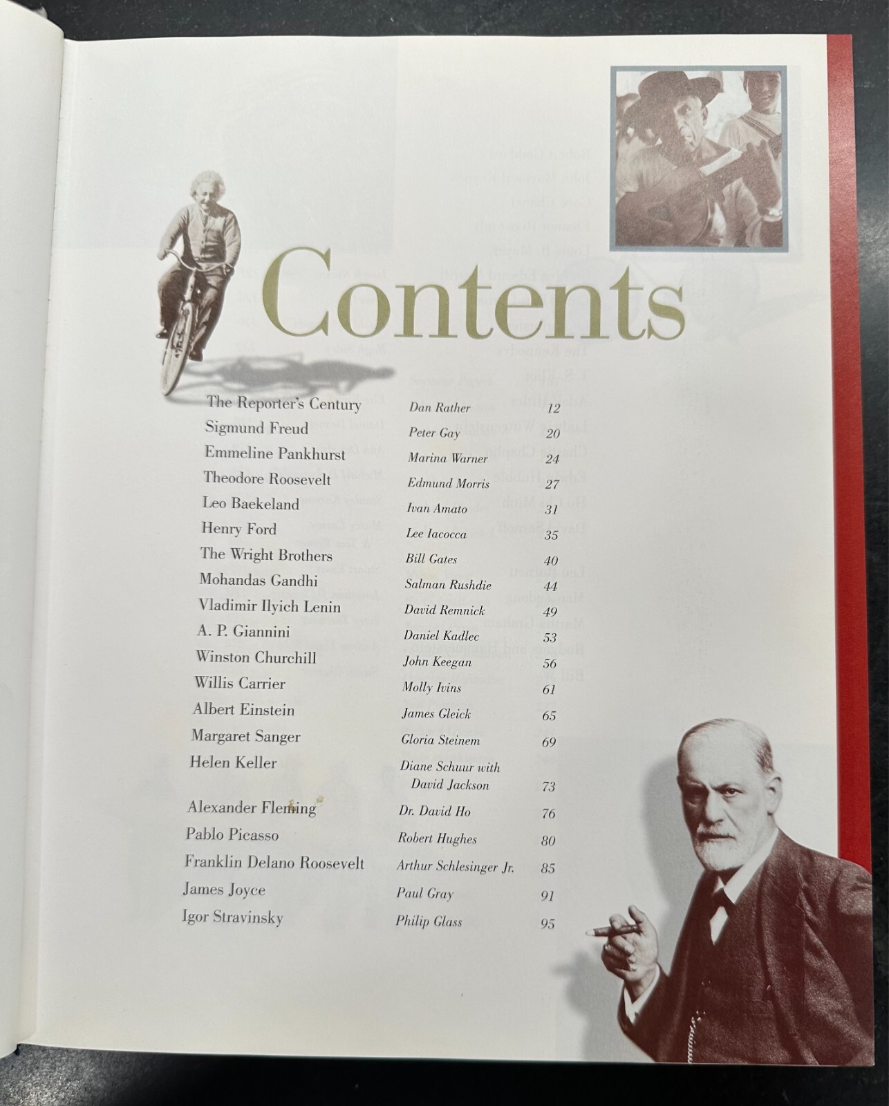 Time CBS News People of the Century Hardcover Dan Rather 1999