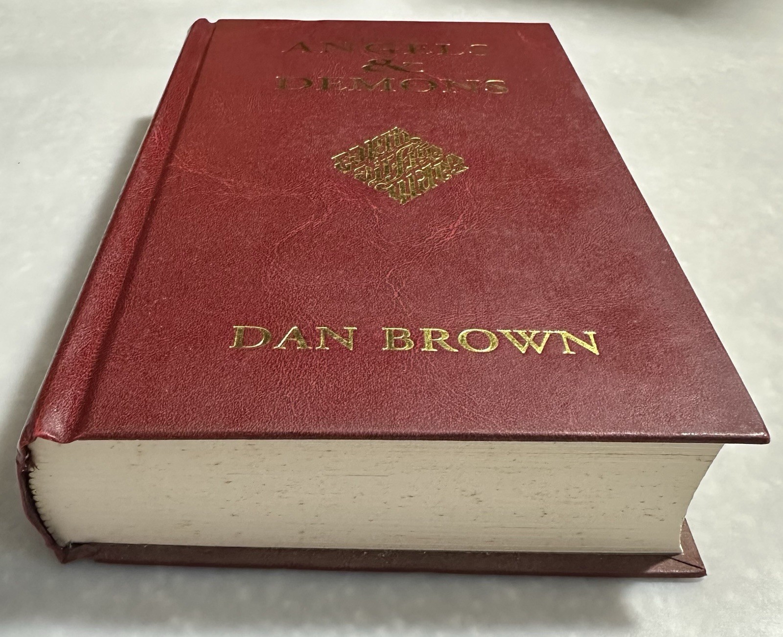Angels & Demons By Dan Brown Special Edition 1st Atria Hardcover 2003