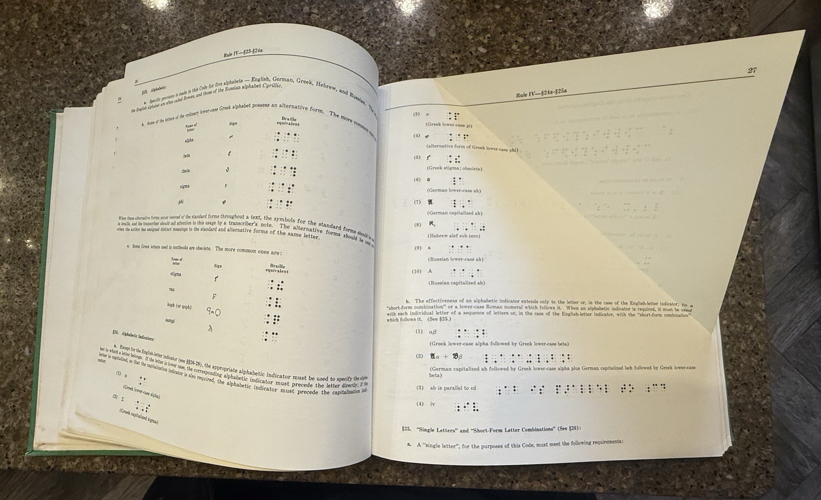 The Nemeth Braille Code for Mathematics and Science Notation 1985 Hardcover Book