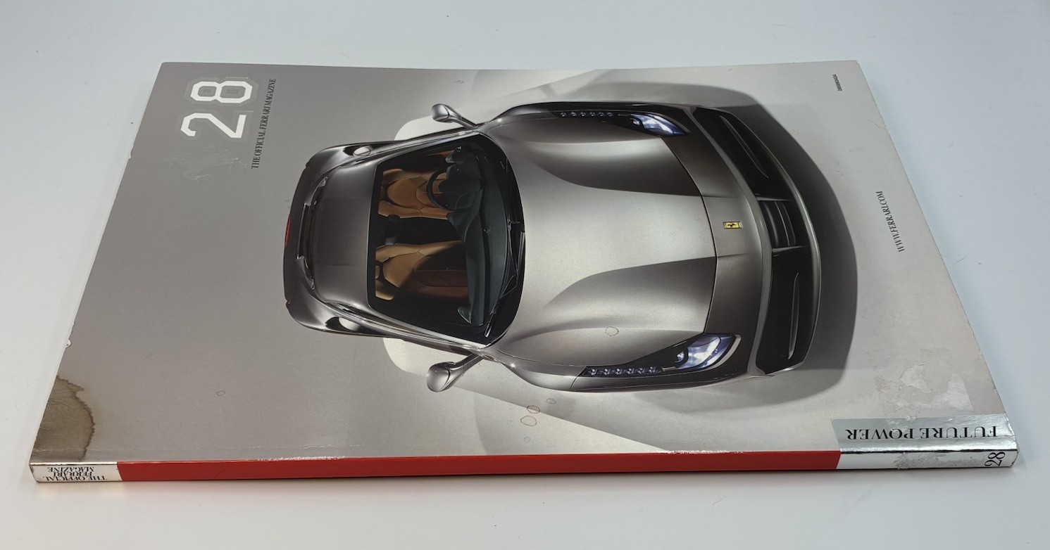 The Official Ferrari Magazine #28 March 2015 14 Pages Featuring Ferrari 488 GTB