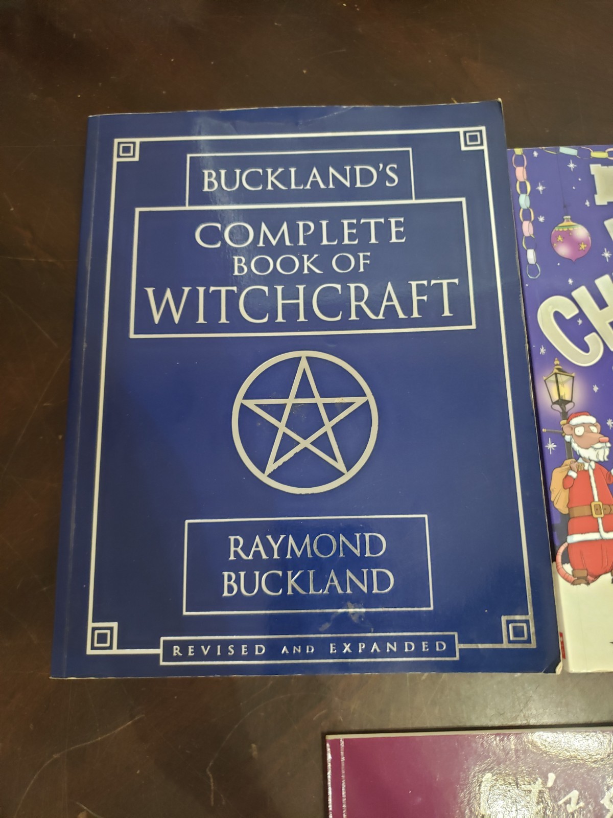 Lot Of 3 Books Buckland’s Complete Book of Witchcraft Horrible Christmas Rare UK
