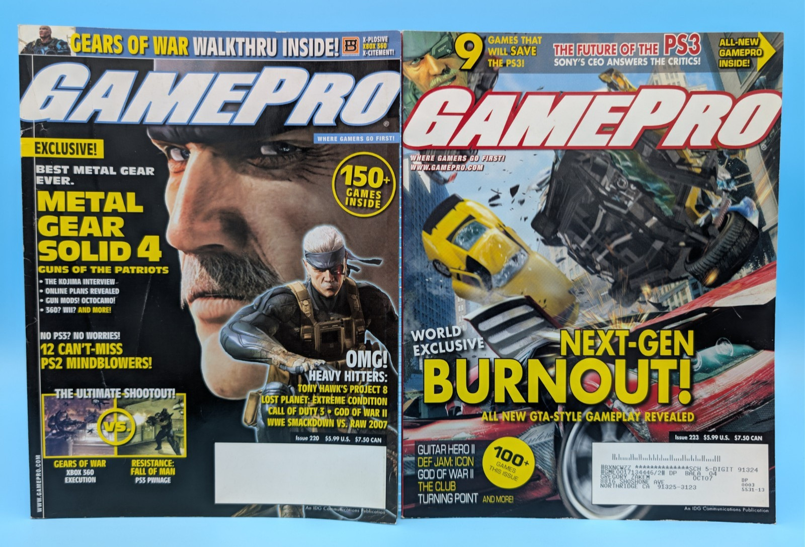 GamePro Magazine Lot – (15 Issues) 2005 to 2007 – Details in Description