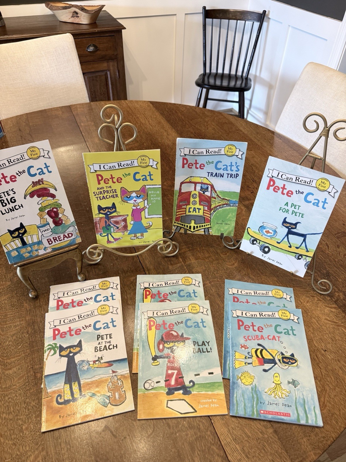 Lot of 10 Pete the Cat I Can Read My First Reading & Phonics. Some Repeats