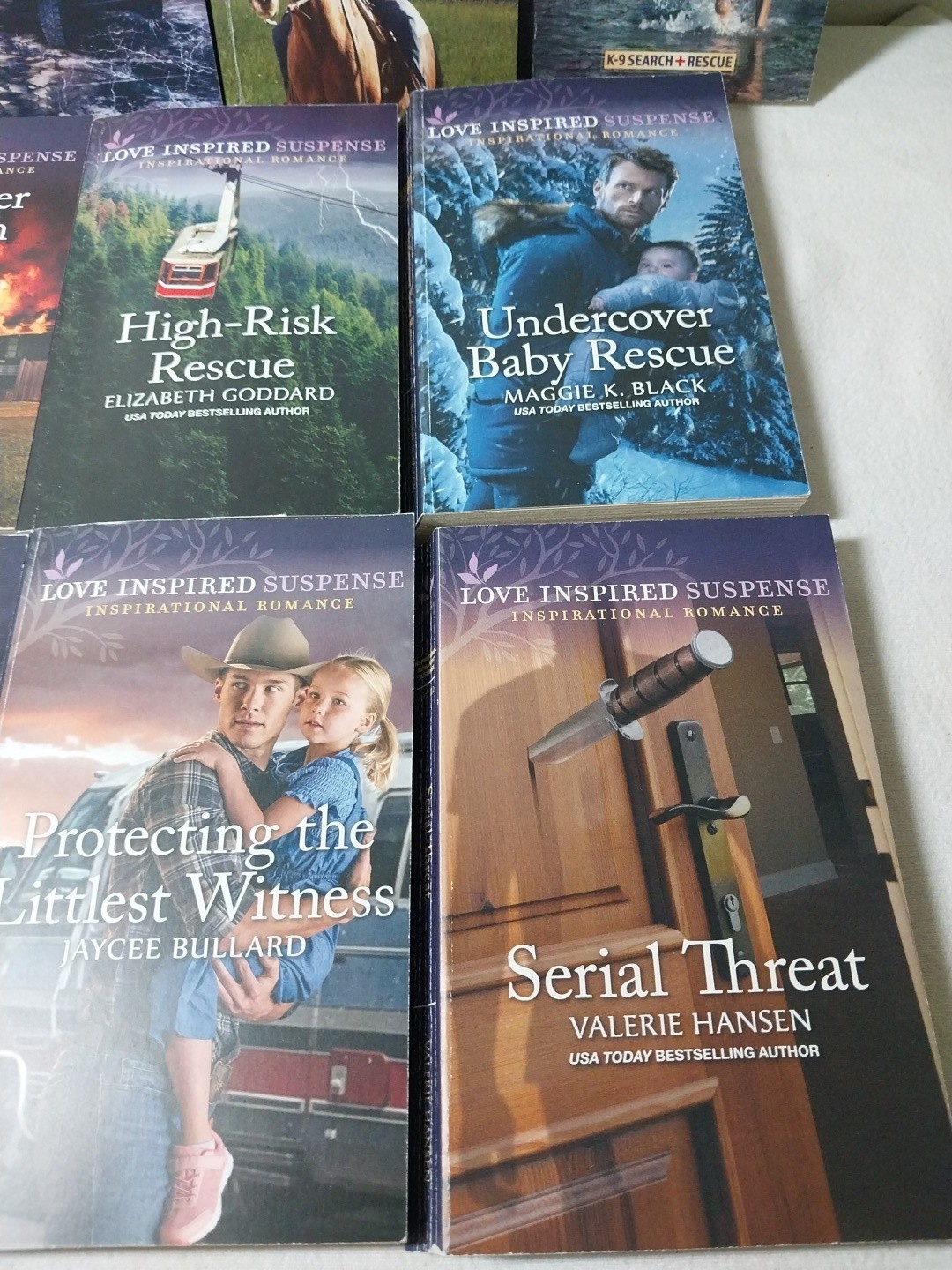 Love Inspired Suspense Huge 20 Book Lot Harlequin Romance Paperback K-9