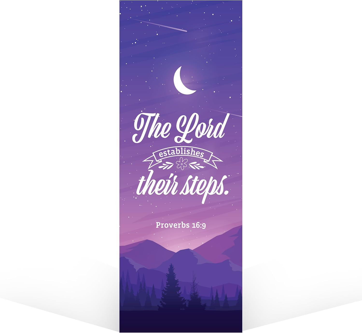 100 Pack 2X6.5In Christian Bookmarks for Women and Men – 50 Scenery Designs Doub