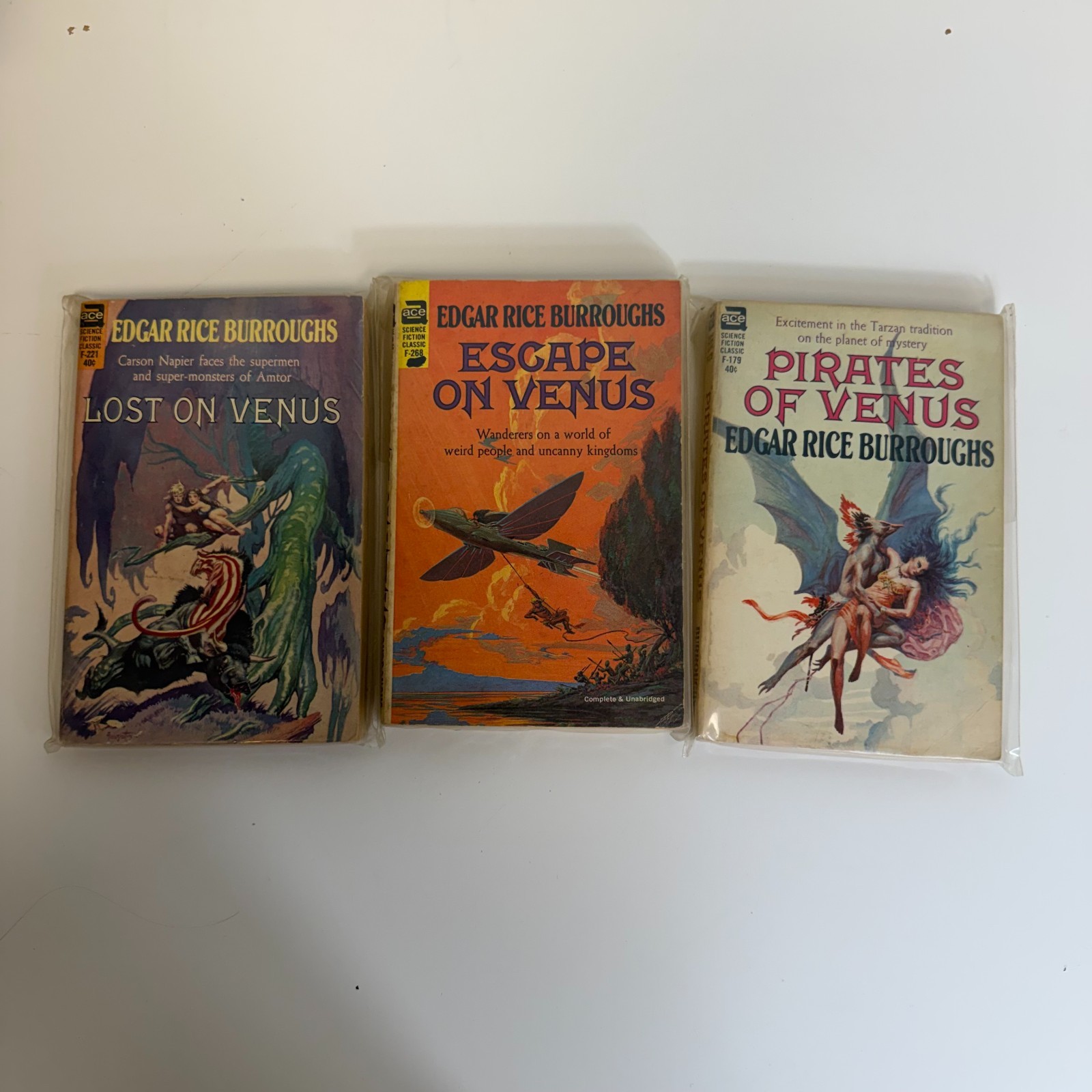 Edgar Rice Burroughs Lot Of 36 Vintage Paperback Books