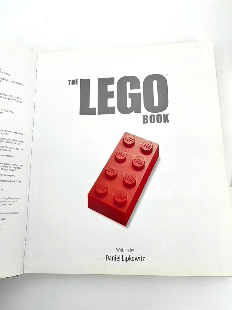 The Lego Book by Daniel Lipkowitz HC Expanded & Fully Revised 250 pages Pictures
