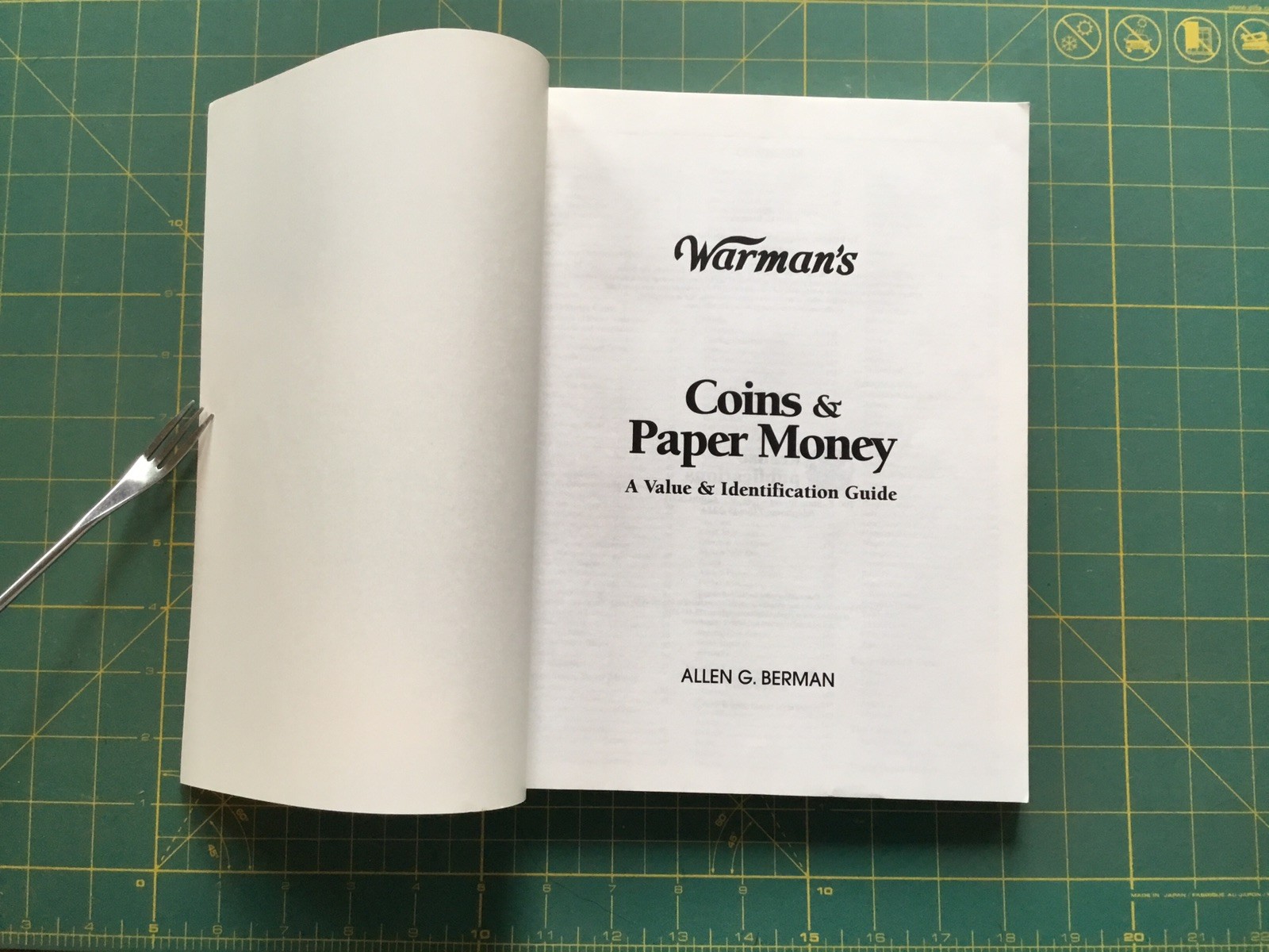 1999, Warman’s Coins & Paper Money by ALLEN BERMAN, 254 Pages Book Many Pictures