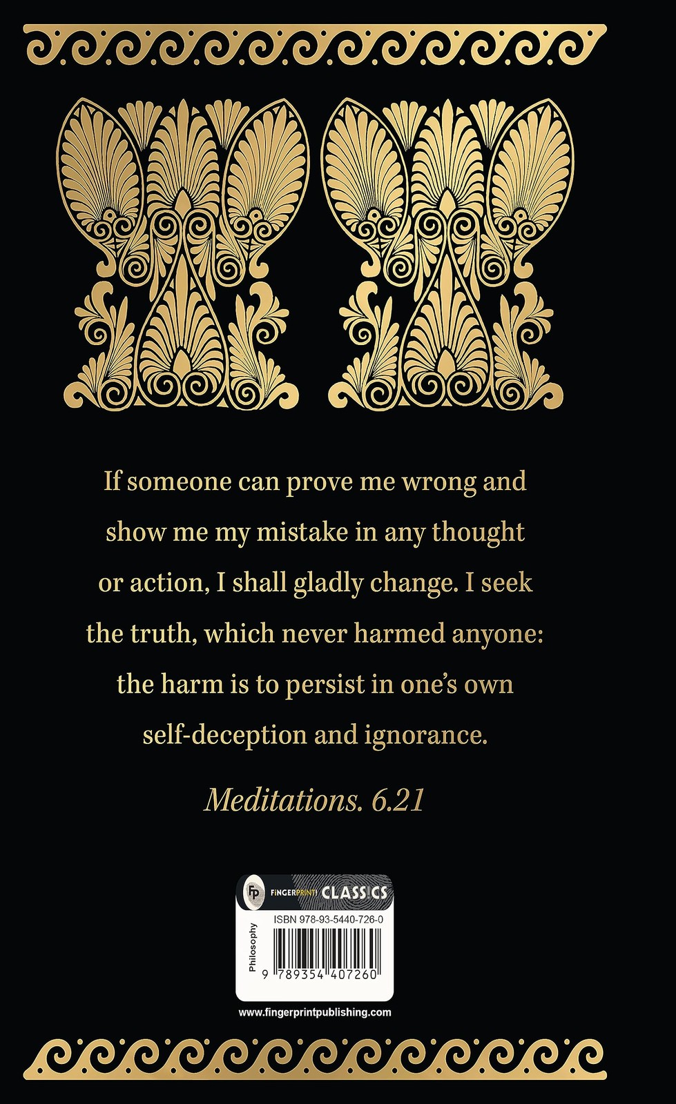 Meditations (Deluxe Hardbound Edition) Black