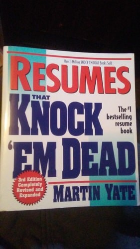 Resumes That Knock Em’ Dead (3rd Ed) by TBD, Adams Media, Good Book
