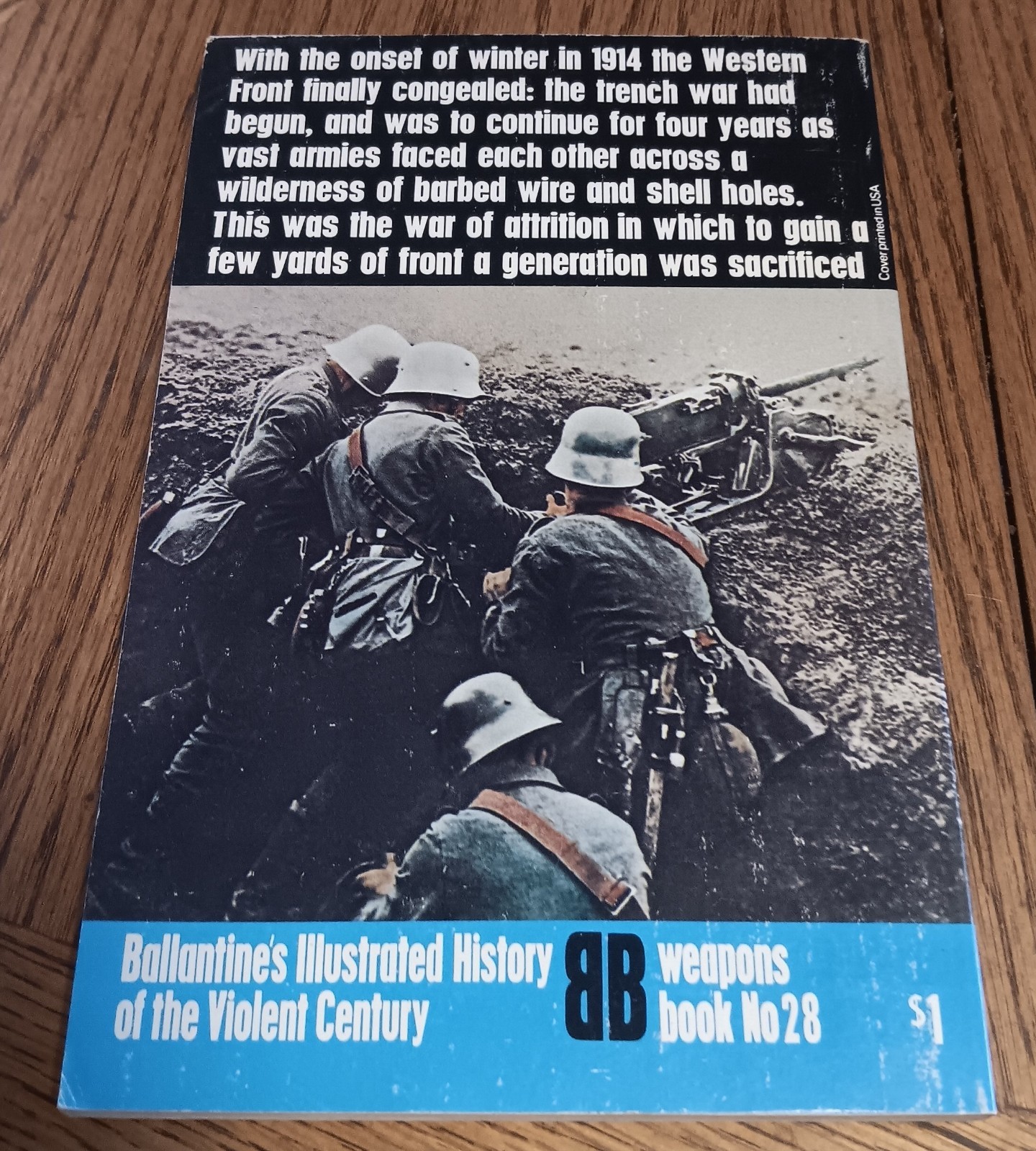Ballantine’s WWI Trench Fighting 1914-18 by Charles Messenger SC 1972 in fine