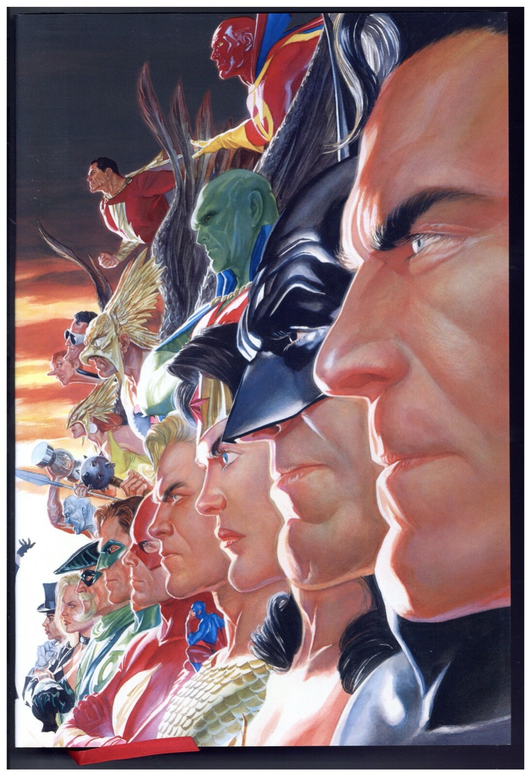 ABSOLUTE JUSTICE HARDCOVER 2024 EDITION (496 Pages) Hardback by Alex Ross