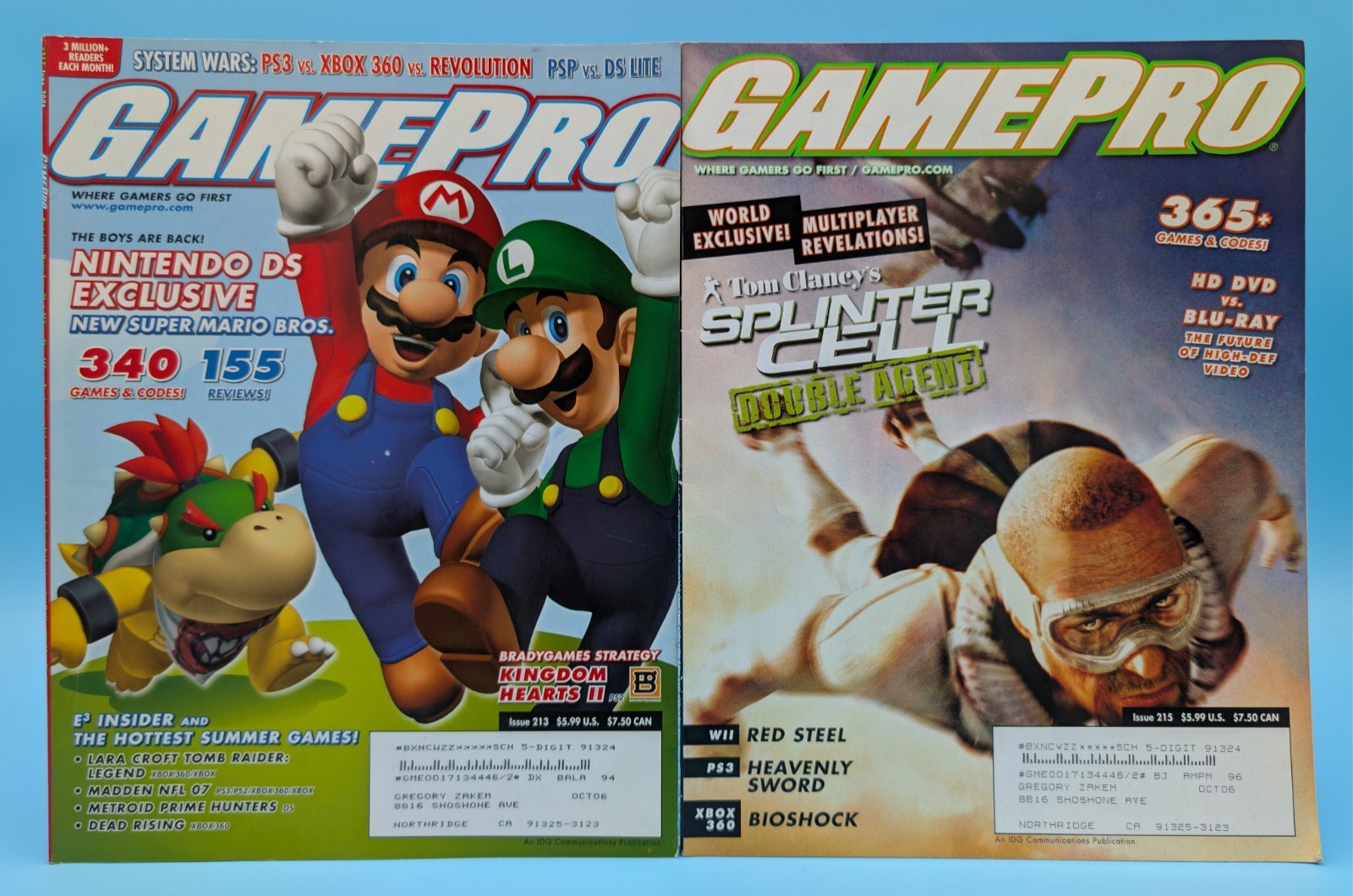 GamePro Magazine Lot – (15 Issues) 2005 to 2007 – Details in Description