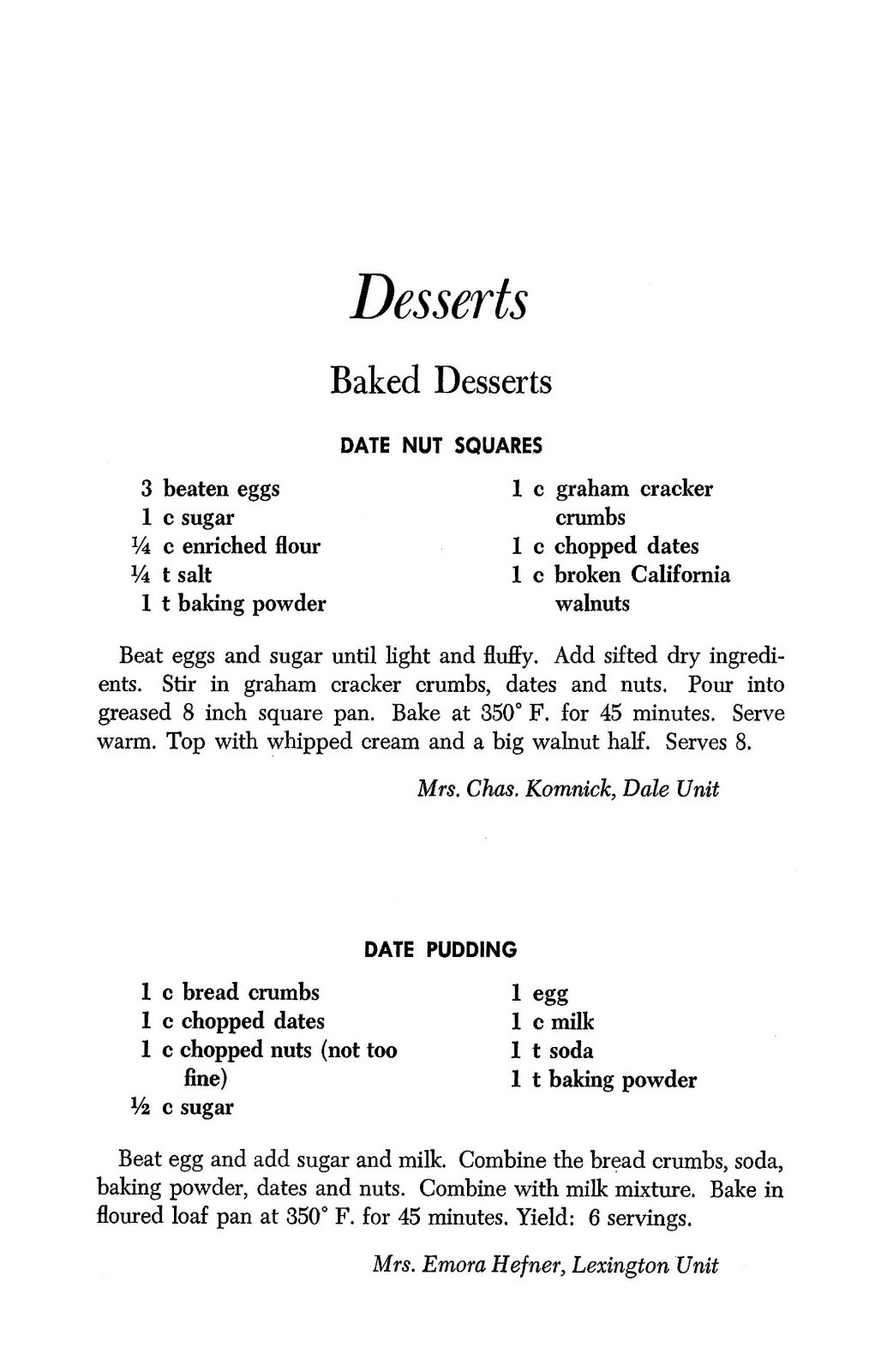 1955 Christmas Cook Book 69 Pages