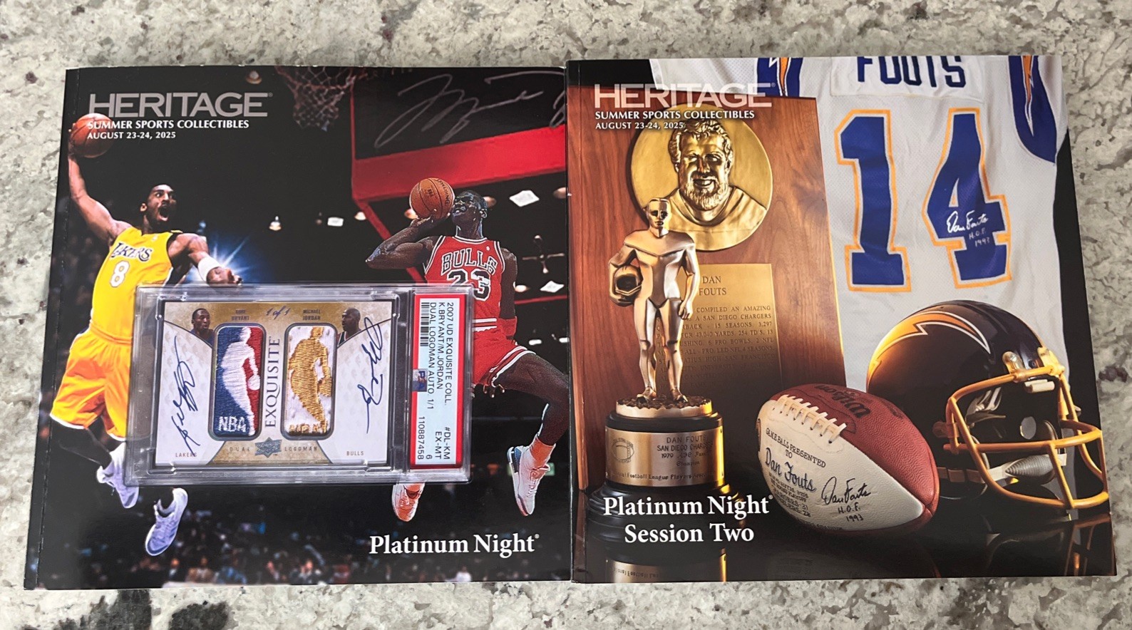2025 Heritage Sports Card August 23-24, 2025 Auction 2 Catalogs. 900+ Pages