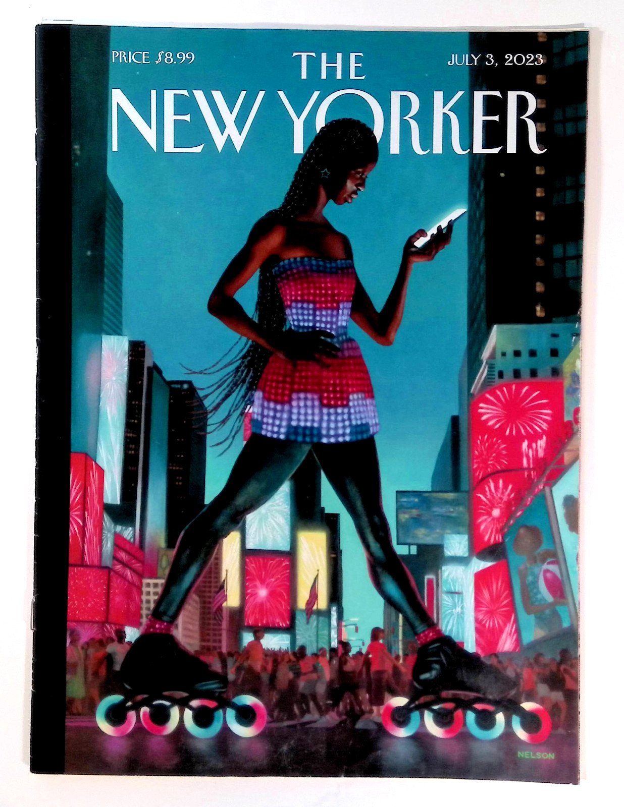 The New Yorker Magazine JUL 3 2023 K Nelson Cover “Declaration of Independence”