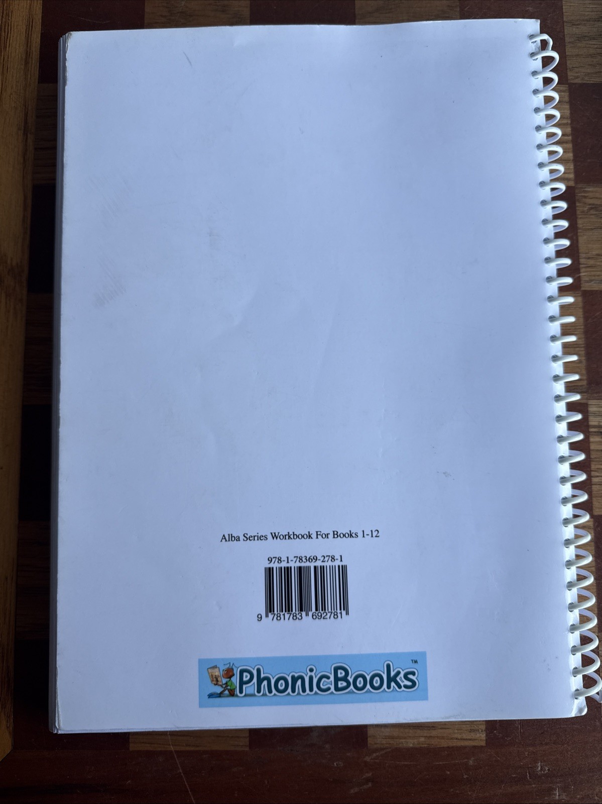 Phonic BOOK LOT: Alba Series Workbook With Books 1-12 Used Missing 1 Book