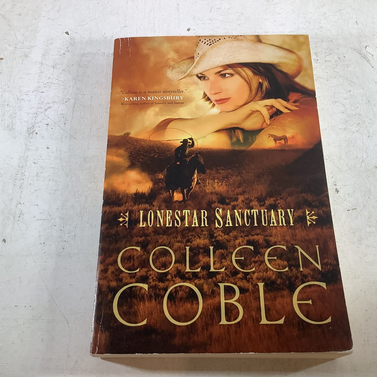 Colleen Coble Lonestar Series 1-4 Lot of 4 Trade PBs VG Christian Fiction