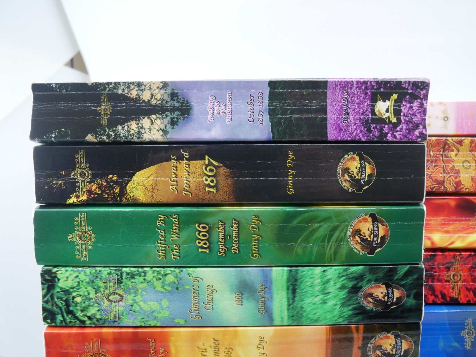 The BREGDAN CHRONICLES Ginny Dye Civil War Saga Paperback Lot 1-20 Complete