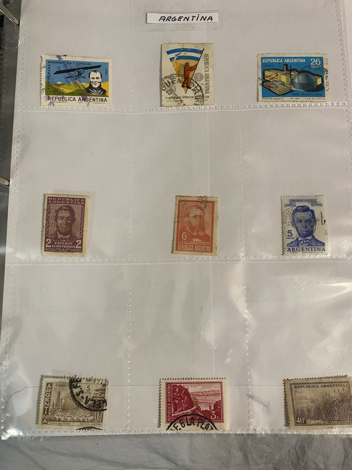 Coleccion De Stampillas De Varios Pauses Del Mundo Usadas