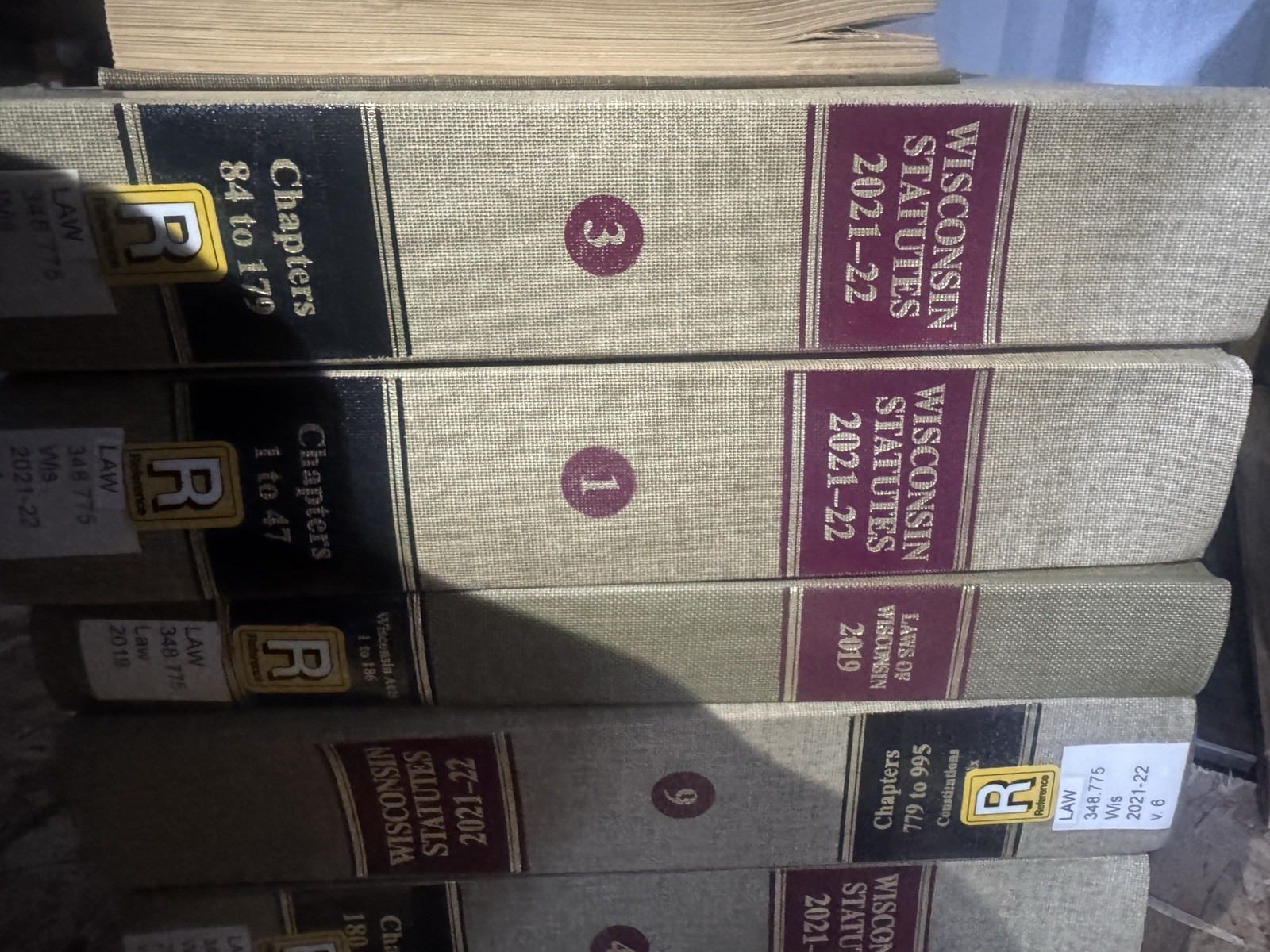 PRICE NEGOTIABLE! Wisconsin Law Book Library