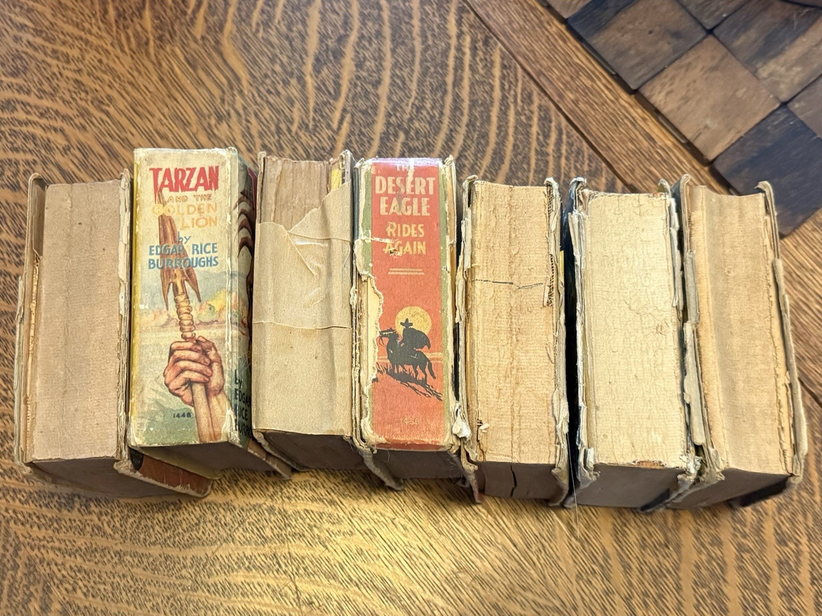 MIXED Lot Of 7 vintage 1930’s-1940’s WHITMAN Big Little Books (as-is)