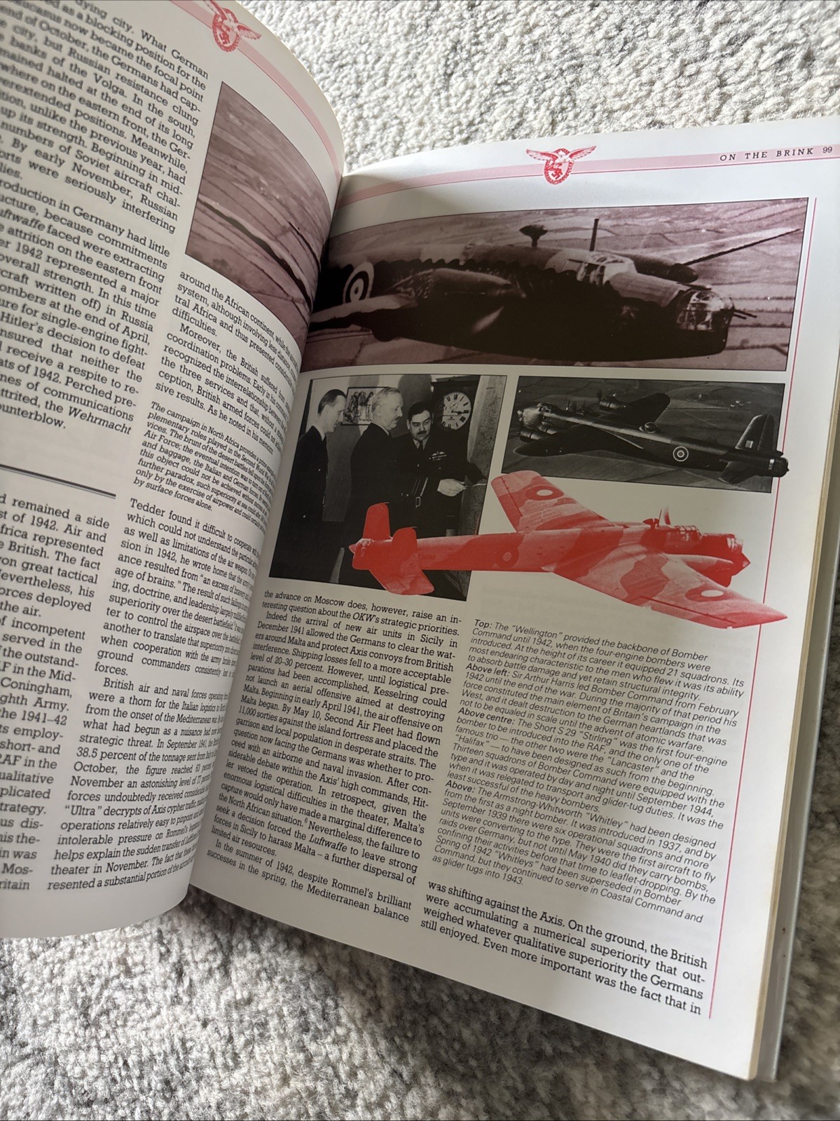 Vintage 1986 Strategy for Defeat: The Luftwaffe 1933-1945 by Williamson Murray