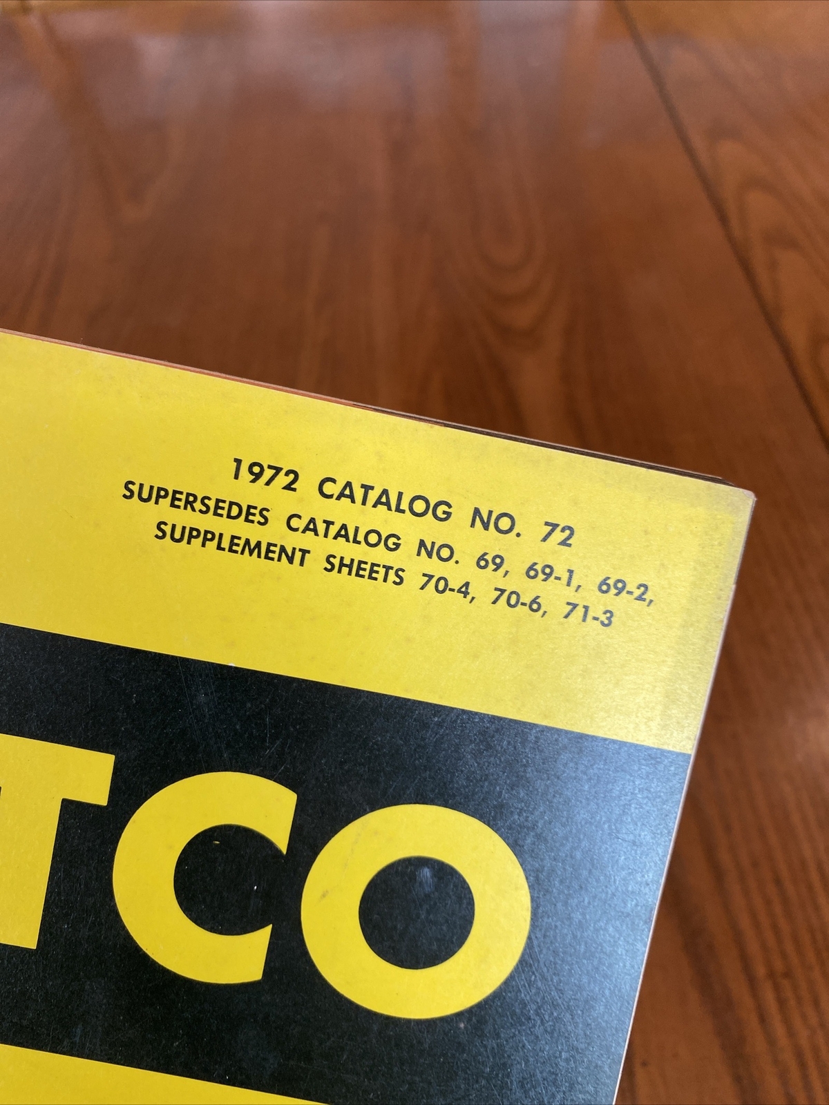 Vintage 1972 etco Catalog Electronic Tool Company Mechanics Hand Tools 62 Pages
