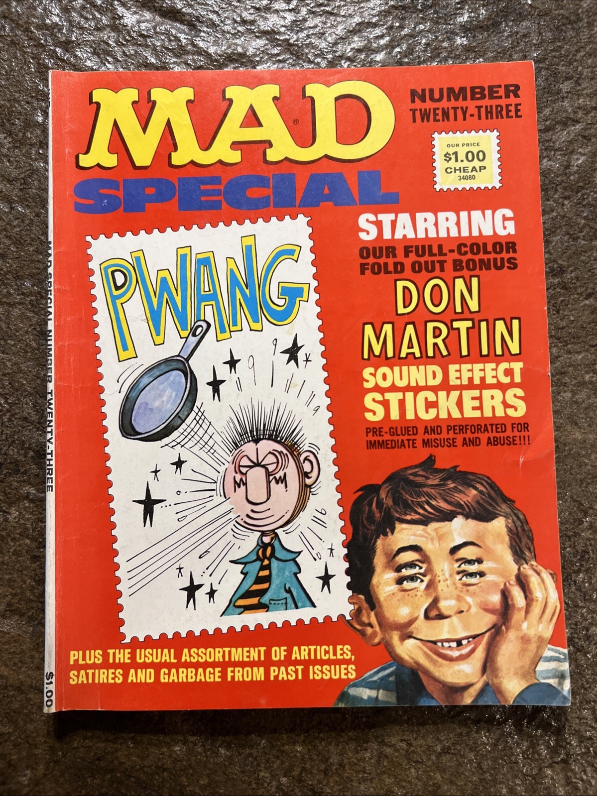 MAD Magazine – 1977 Special Issue Number Twenty Three & Don Martin Stickers