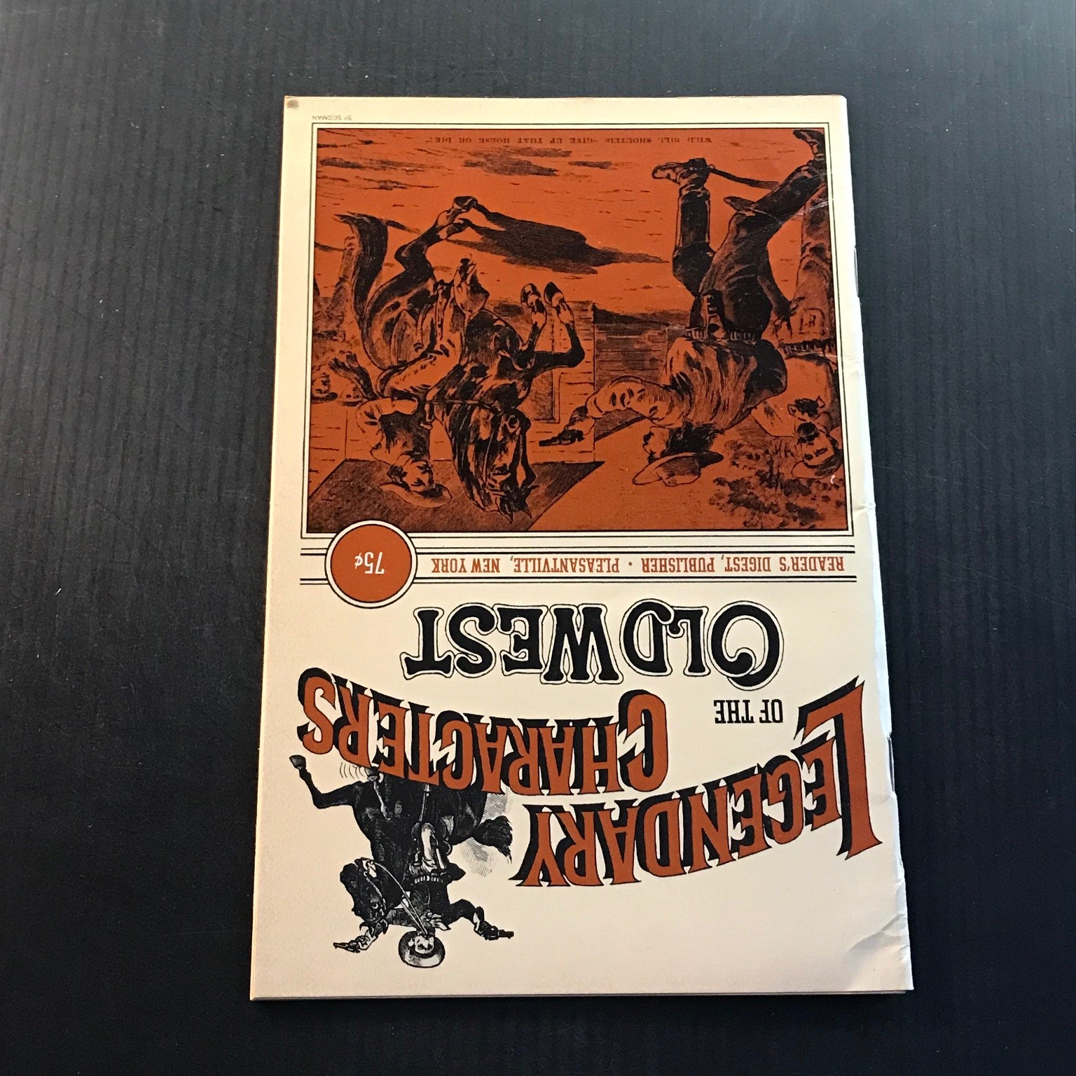 Legendary Characters of the Old West 1976 First Edition Illustrated Booklet